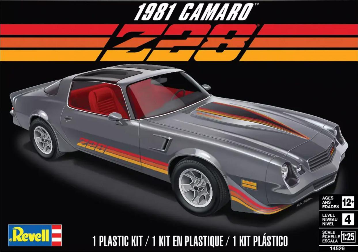 1/25 Revell 1981 Chevy Camaro Z28 Plastic Model Kit - Squadron.com
