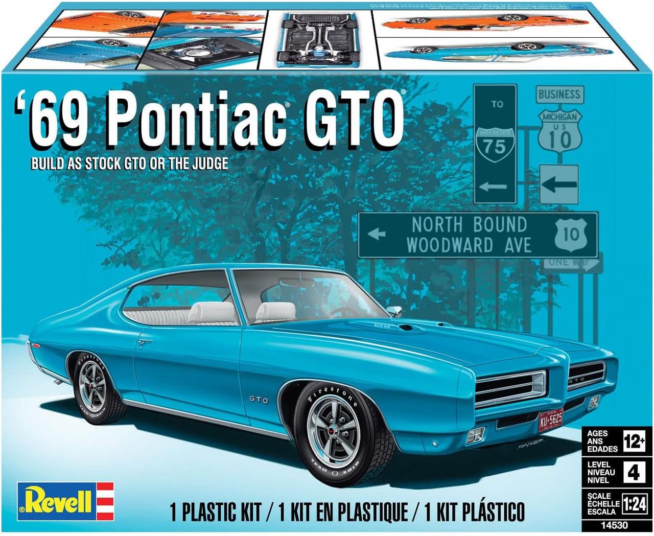 1/24 Revell 1969 Pontiac GTO 