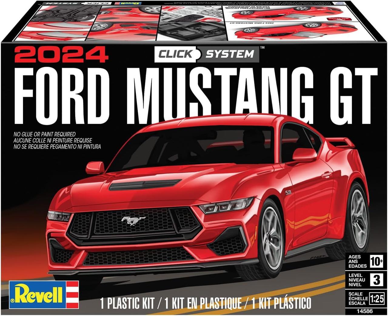 1/25 Revell 2024 Ford Mustang GT Click System Revell multi-colour 