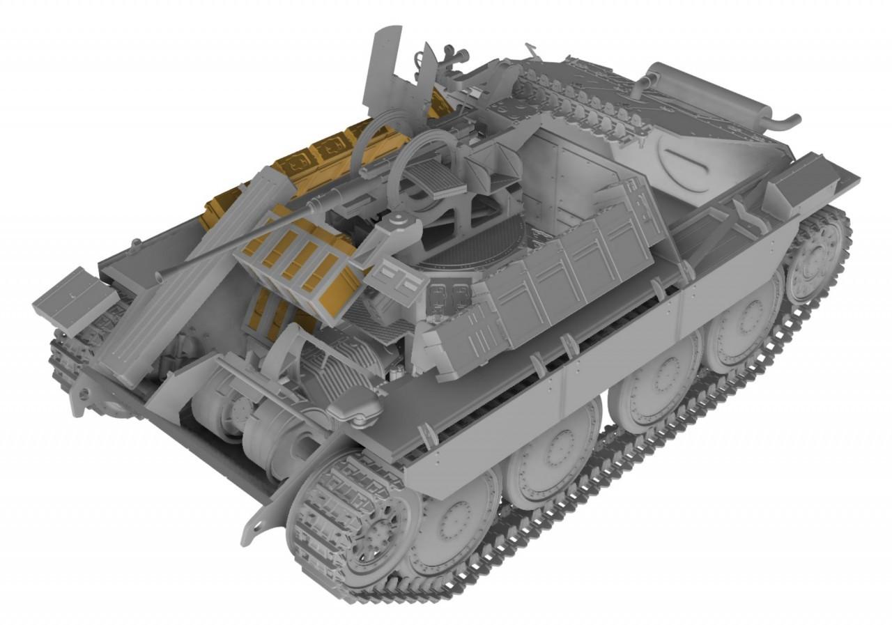 その他 1/35 Bergepanzer 38(t) mit 2cm FlaK38 1/35 Thunder Model Bergehetzer Early with 2CM flak - Squadron.com