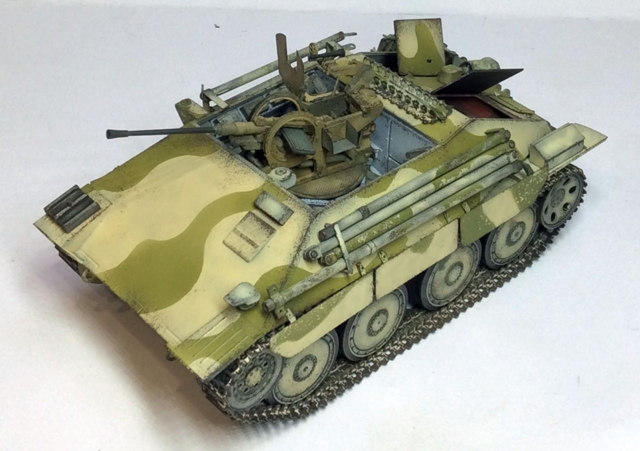 1/35 Thunder Model Bergehetzer Late with 2CM Flak standard edition