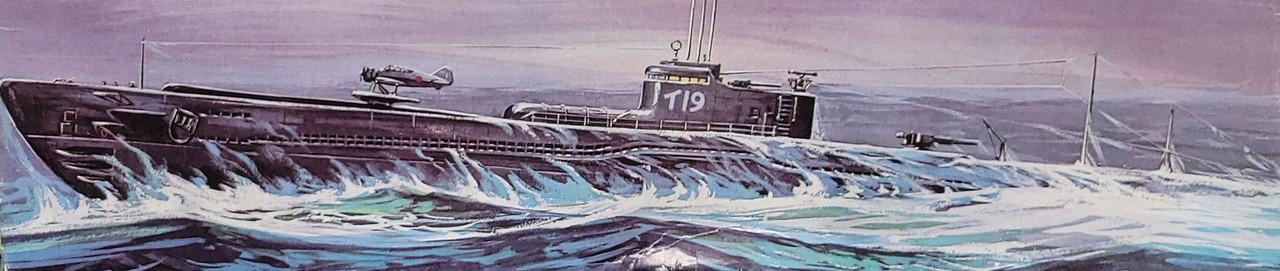 1/275 Atlantis Japanese Navy World War II Type B1 Submarine I-19