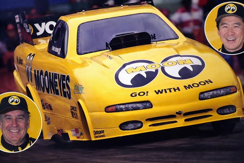 ミニカー FUNNY CAR 1/24 MOONEYES 1996EDITION Action Mooneyes NHRA Funny Car 96 Jim Dunn Kenji Okazaki 1996