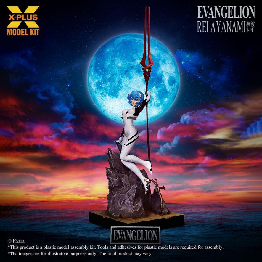 1/8 X-Plus Rei Ayanami Evangelion Plastic Model Kit - PREORDER