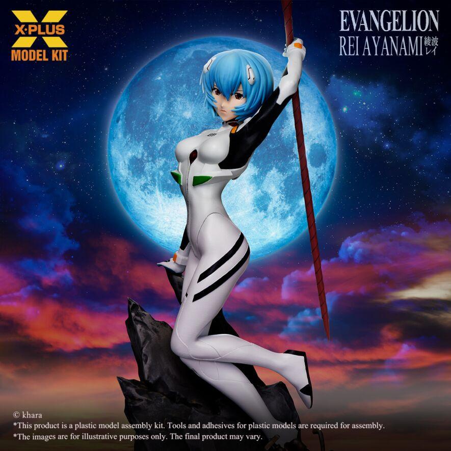 1/8 X-Plus Rei Ayanami Evangelion Plastic Model Kit - PREORDER