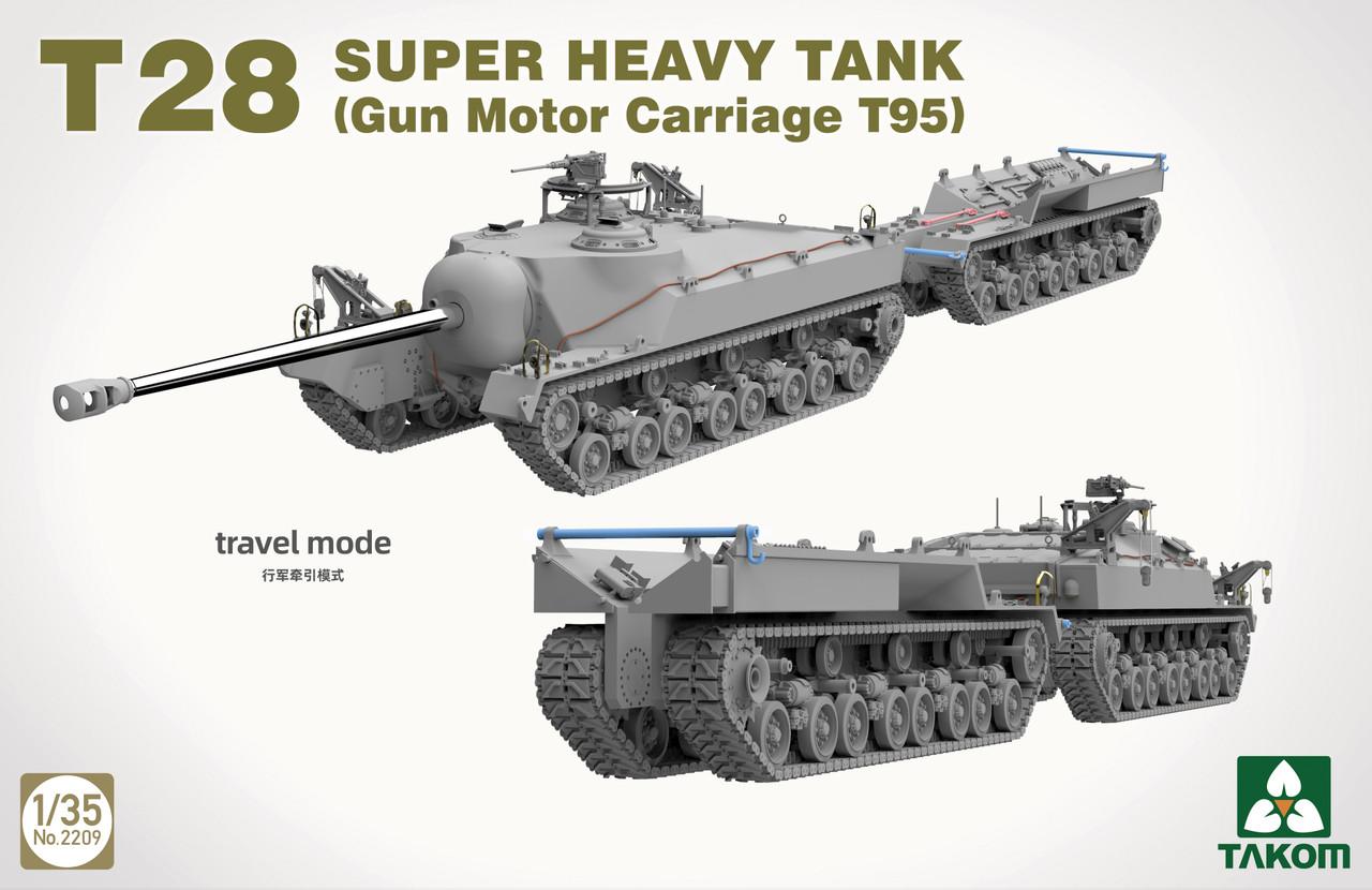 1/35 Takom T28 Super Heavy Tank - PREORDER - Squadron.com