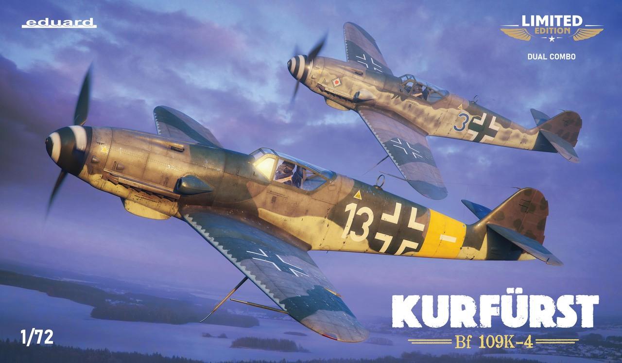 1/72 Eduard Kurfust Bf 109K-4 Dual Combo Limited Edition
