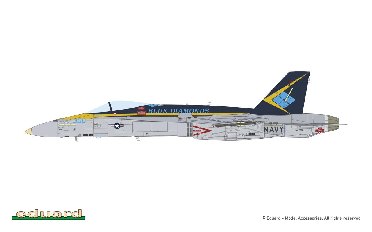 1/48 Eduard F/A-18C Hornet Legacy Plastic Model Kit - Squadron.com