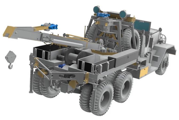 1/35 Thunder Model Kenworth 573 M1A1 US Heavy Wrecker Plastic