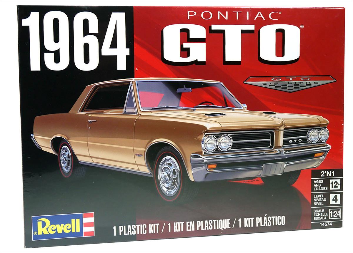 1/24 Revell Carrera 1964 Pontiac GTO 2N1 Plastic Model Kit