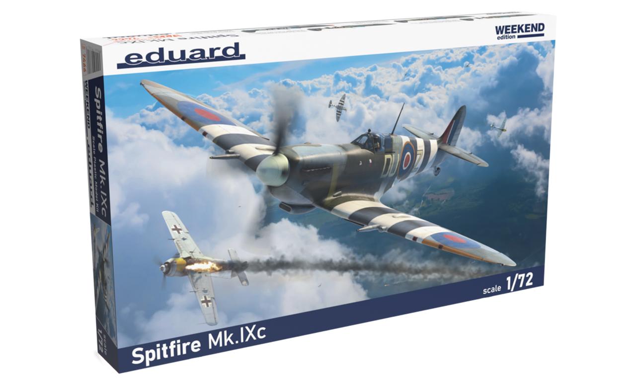1/72 Eduard Spitfire Mk. IXc Plastic Model Kit - Squadron.com