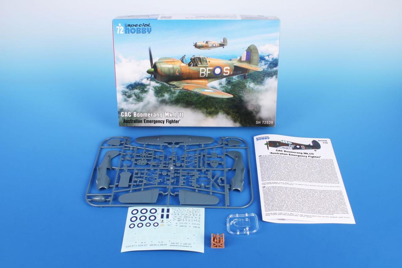 1/72 Special Hobby CAC Boomerang Mk.I/II Australian Emergency