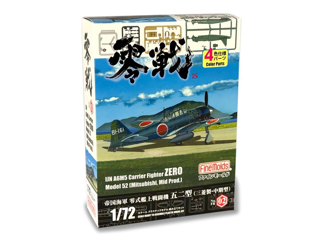 1/72 Fine Molds A6M5a Zero Model 52 Ko (Mitsubishi Mid Prod