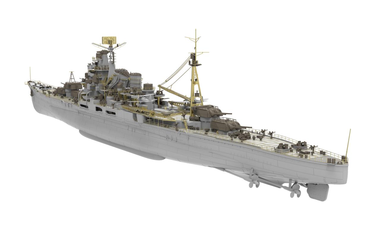 1/700 Very Fire IJN Takao Plastic Model Kit (Deluxe) - Squadron.com