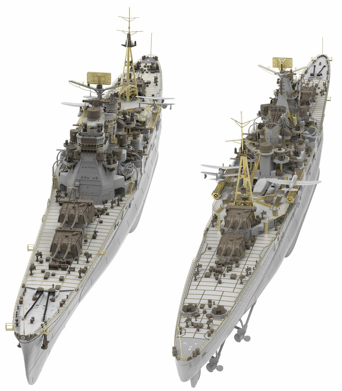 1/700 Very Fire IJN Takao Plastic Model Kit (Deluxe) - Squadron.com
