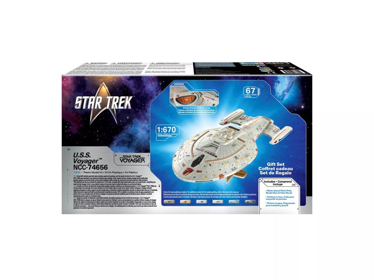 1/670 Revell Star Trek USS Voyager NCC-74656 Plastic Model kit