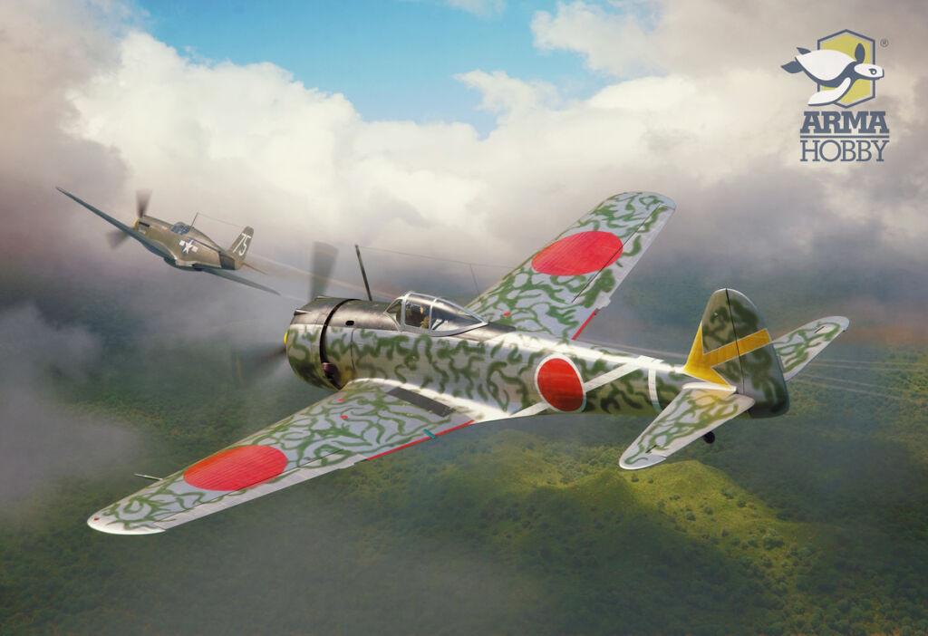 ki43です 1/72 Arma Nakajima Ki-43 II Hayabusa Aces Plastic Model Kit