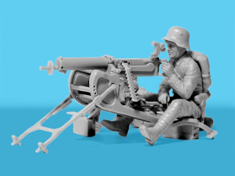 1/35 ICM Tankabwehr 1918 German Anti-Tank Figure Set - PREORDER