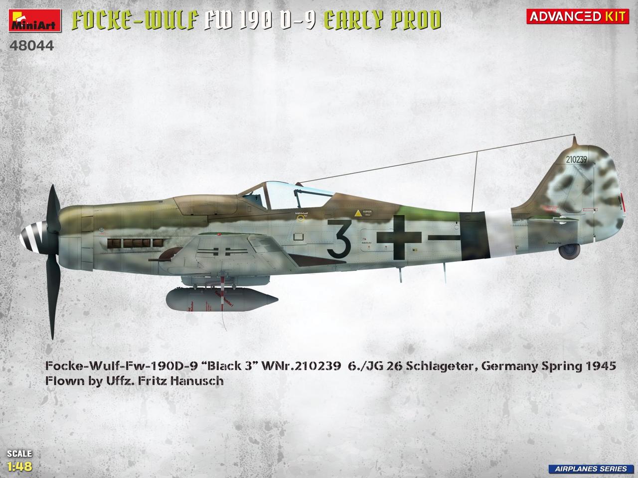 1/48 Miniart Focke-Wulf FW 190D-9 Early Prod (ADVANCED) - PREORDER