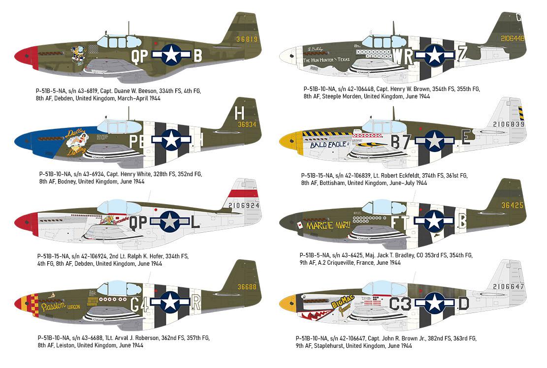 1/32 Eduard P-51B Mustang Royal Hybrid Model Kit - PREORDER