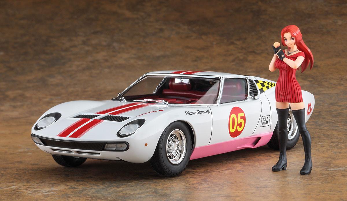 hideandseek carservice カーサビ フィギュア 新品未使用 1/24 Hasegawa WildEgg Girls LAMBORGHINI - Squadron.com