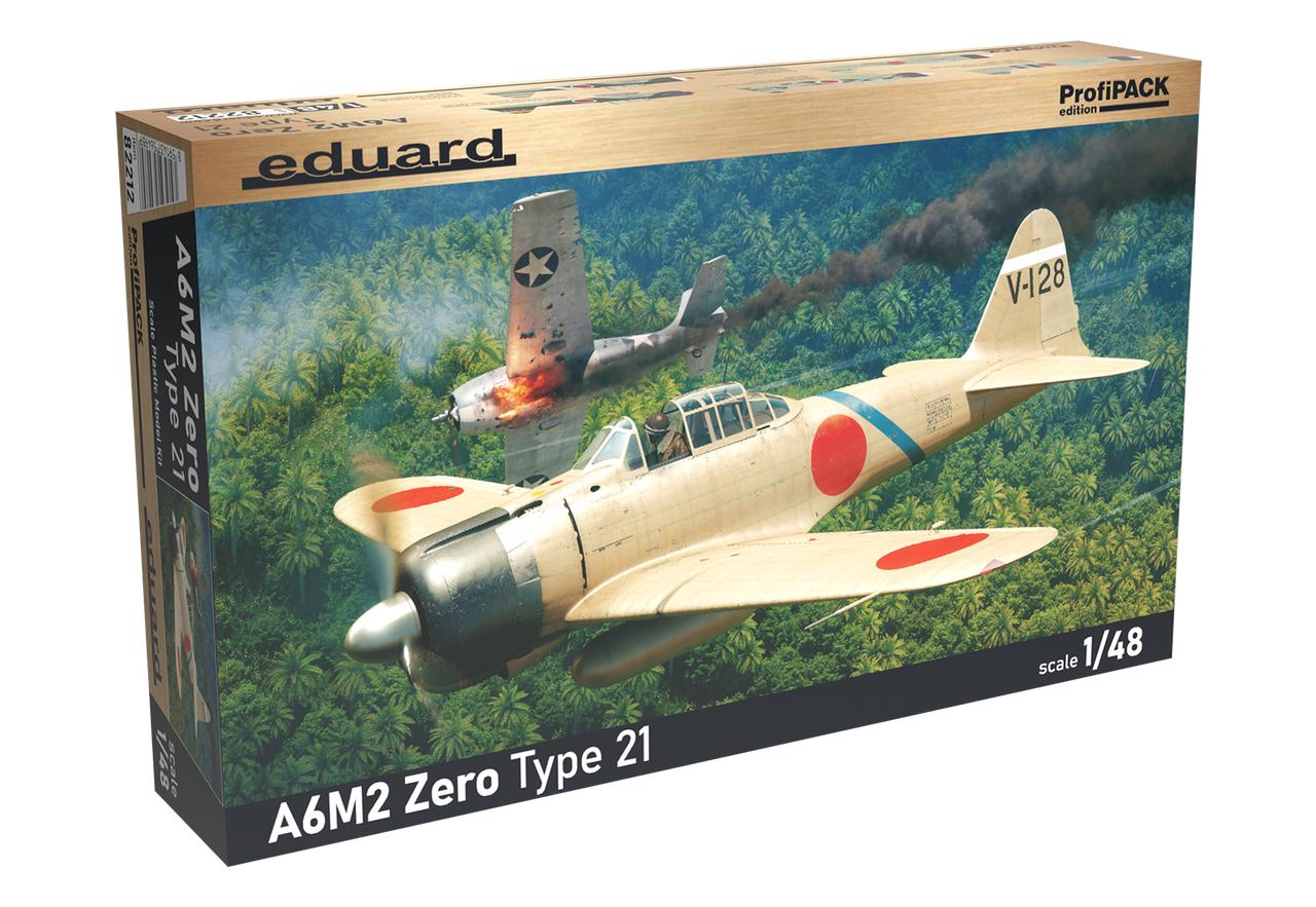 1/48 Eduard A6M2 Zero Type 21 Profipack Plastic Model Kit