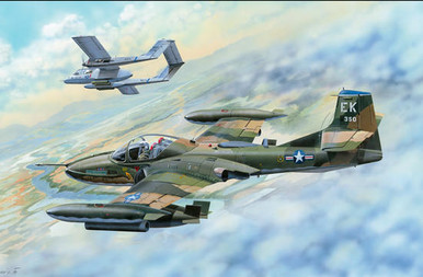 1/48 Trumpeter US A37B Dragonfly Light Ground Attack Aircraft