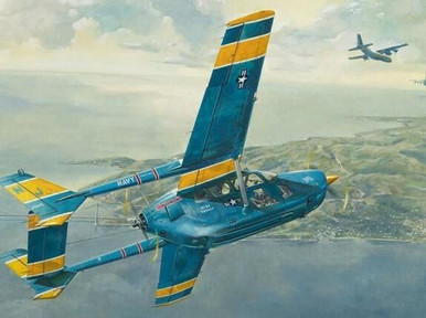 1/32 Roden O2A Skymaster USN Service Aircraft - Squadron.com