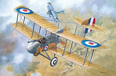 アオシマ1/12 DE HAVILLAND 2 TWO SEATERS 1/32 Roden De Havilland DH-2 - Squadron.com