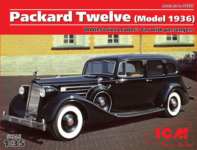 1/35 ICM Packard Twelve (Model 1936), WWII Soviet Leaders' Car