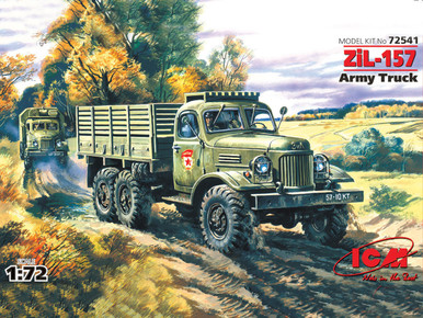 1/72 ICM ZiL-157 Army Truck Plastic Model Kit - Squadron.com