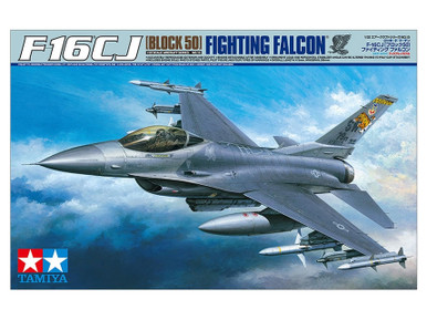 1/32 Tamiya F-16Cj Fighting Falcon Plastic Model Kit - Squadron.com