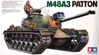 タミヤ M48 A-2 GENERAL PATTON 1/35　未使用 1/35 Tamiya US M48A3 Patton Tank - Squadron.com