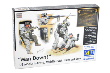 1/35 Master Box Man Down! US Modern Army Middle East Present Day