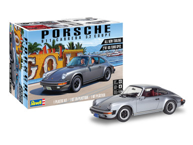1/24 Revell Porsche 911 Carrera 3.2 Coupe 2n1 Kit - Squadron.com