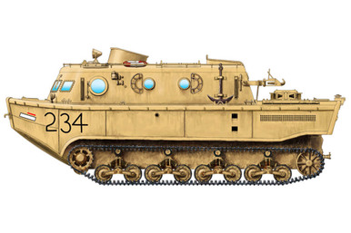 1/72 Hobby Boss German Land-Wasser-Schlepper (LWS) Amphibious