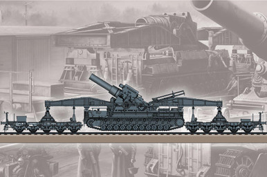 1/72 Hobby Boss German KARL-Geraet 040/041/Railway Transport
