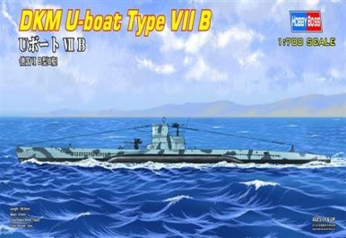 1/700 Hobby Boss DKM U-Boat Type VIIB Plastic Model Kit - Squadron.com