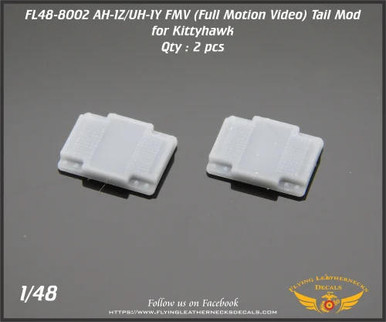 1/48 Flying Leathernecks FMV Tail Boom Modification for AH