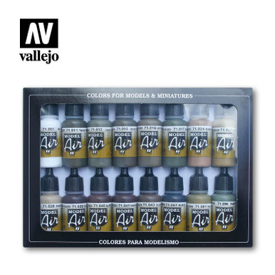Vallejo, WWII Allied Colors Paint Set