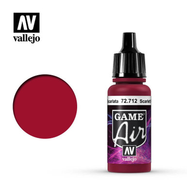 Peinture Model Air Vallejo 17ml - Rouge - Réf. VAL71269 - Neuf