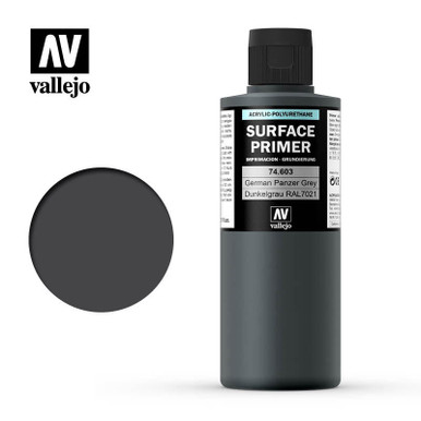 Vallejo: Surface Primer: Grey (200ml) - The Relentless Dragon Game