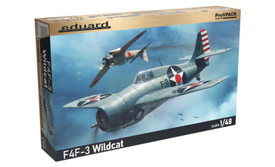 1/48 Eduard F4F-3 Wildcat Plastic Model Kit - Squadron.com