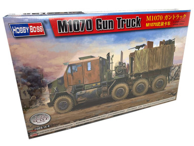 Model Kit Boss Austin 1/35 Hobby Boss M1070 Gun Truck Plastic Model Kit - Squadron.com
