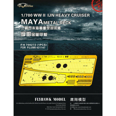 1/700 Flyhawk Photo Etch WWII IJN Heavy Cruiser MAYA Metal Deck