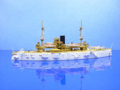1/700 Niko Model US Navy Battleships USS Texas 1895 Resin