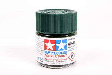 Tamiya Large Acrylic Paint XF-11 J.N. Green - 81311 - Squadron.com