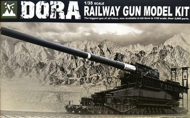1/35 Soar Art Dora Railgun Plastic Model Kit - Squadron.com