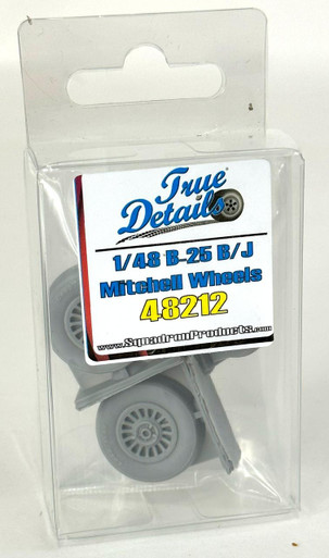 Lot D'accessoires 1/48 Pour B-25B Mitchell - Cockpit Aires, Eduard, Roues Def Model