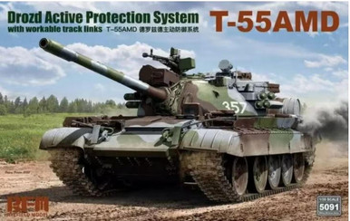 1/35 Ryefield T-55 AMD Drozd Active Protection System W/ Track